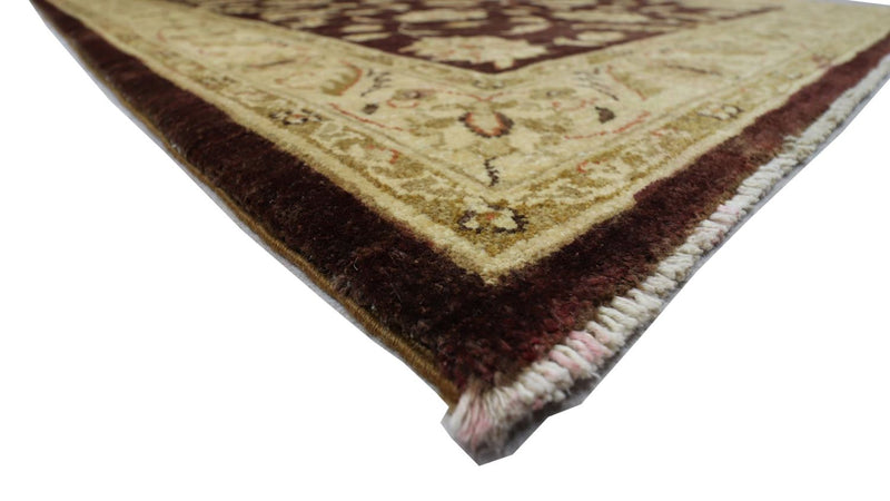 Ziegler Teppich 190 x 130 cm - dunkelbraun