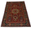 Orientteppich 205 x 139 cm - dunkelrot