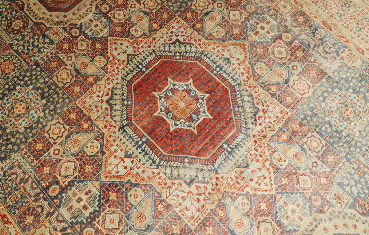 Ziegler Teppich 305 x 244 cm - dunkelbeige