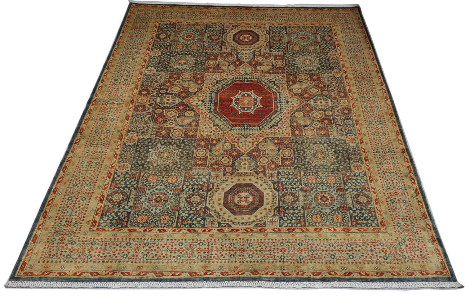Ziegler Teppich 305 x 244 cm - dunkelbeige