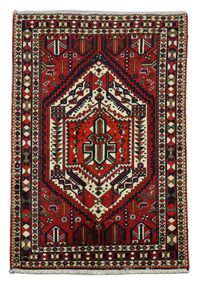 Perserteppich - Nomadic 210 x 149 cm - rot