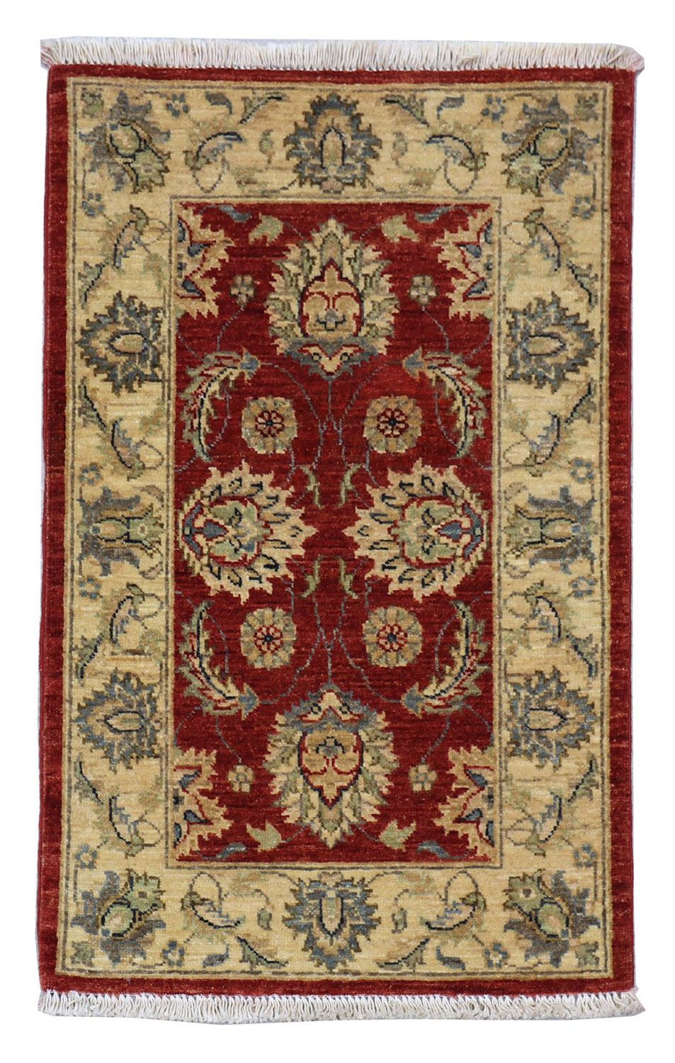 Ziegler Teppich 89 x 60 cm - rot