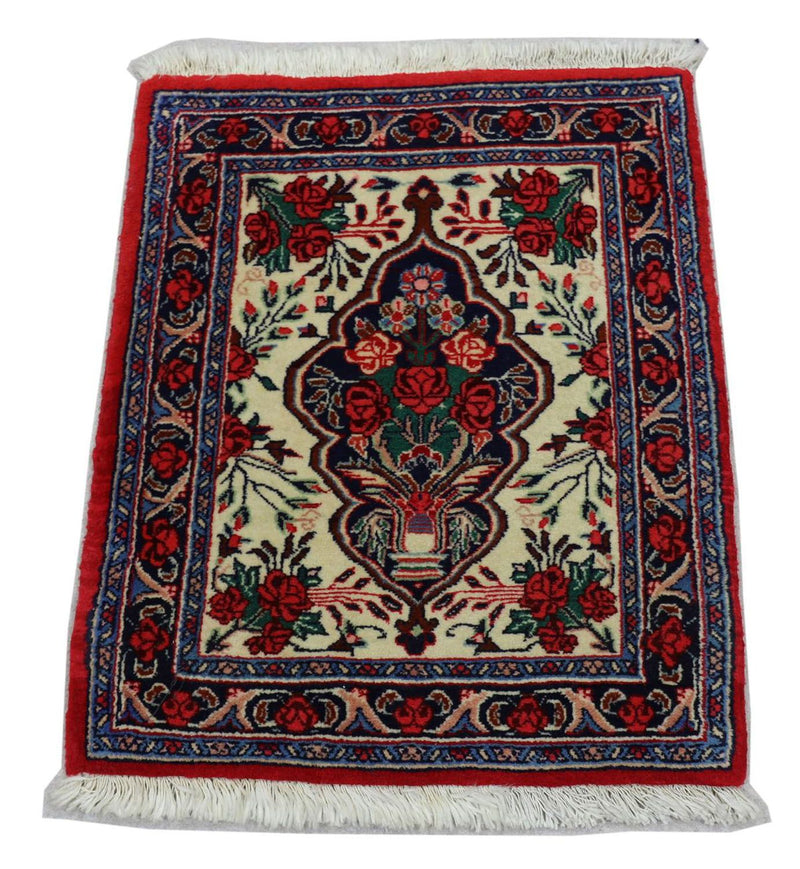 Perserteppich - Bidjar 67 x 55 cm - rot