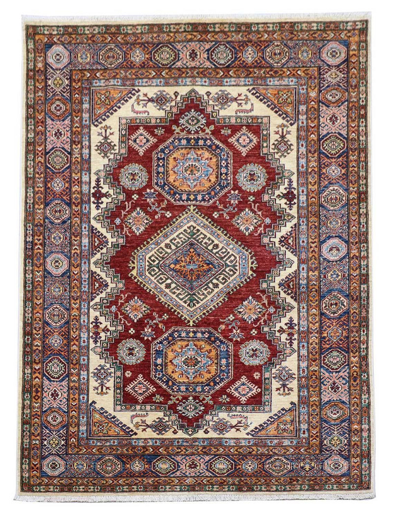 Ziegler Teppich 232 x 178 cm - rot