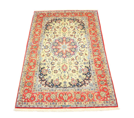 Perserteppich - Isfahan - Premium 243 x 153 cm - beige
