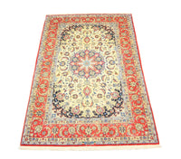 Perserteppich - Isfahan - Premium 243 x 153 cm - beige