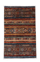 Ziegler Teppich 126 x 81 cm - mehrfarbig