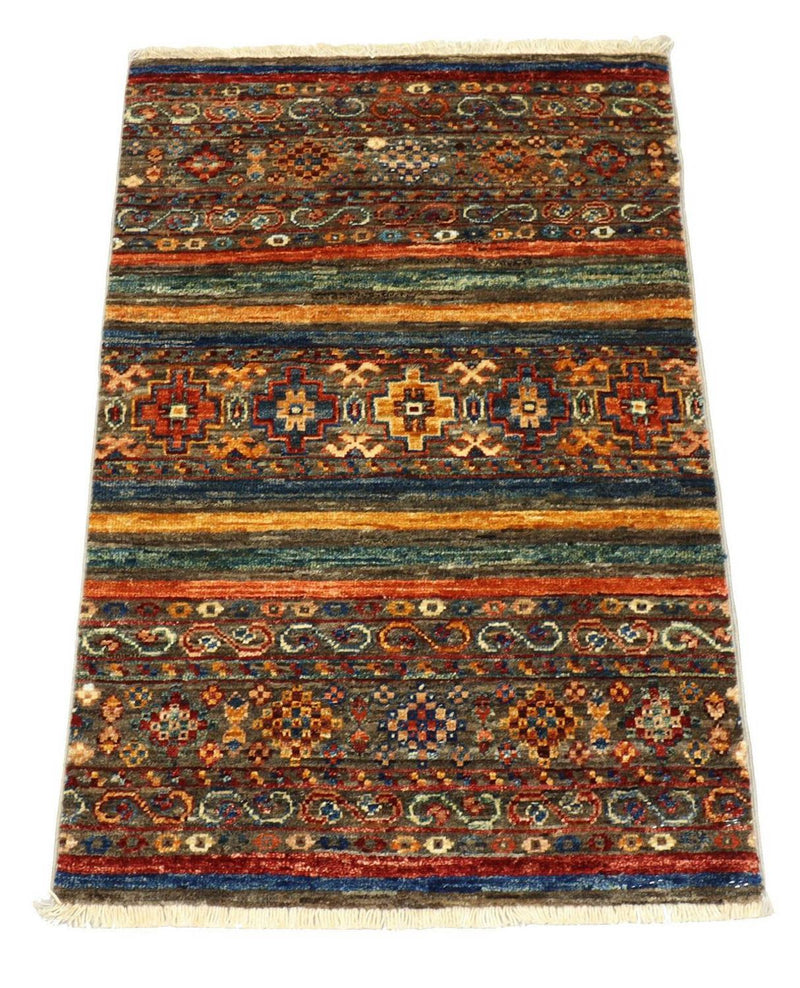 Ziegler Teppich 94 x 61 cm - mehrfarbig