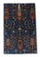 Ziegler Teppich 150 x 101 cm - dunkelblau