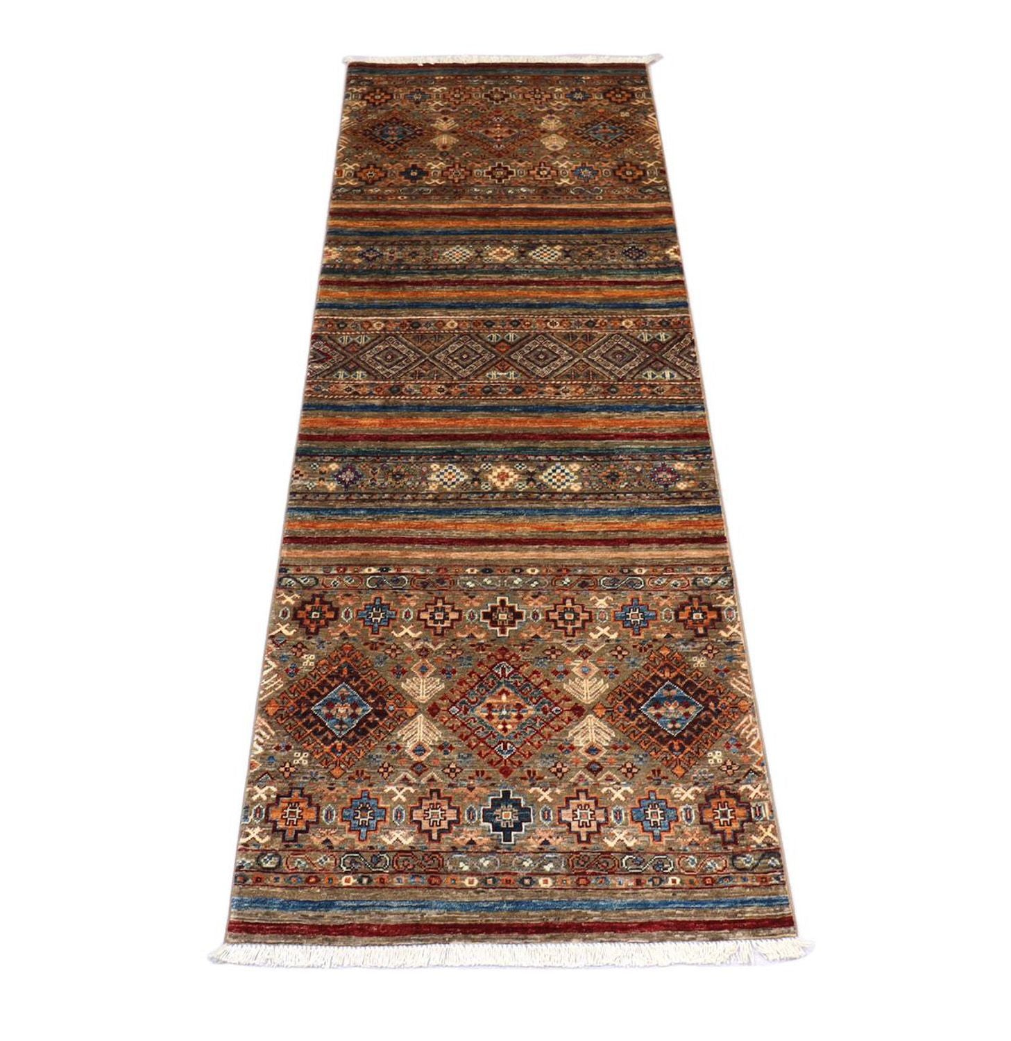 Ziegler Teppich 258 x 88 cm - hellbraun