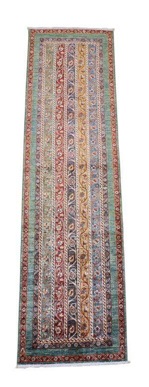 Ziegler Teppich 299 x 84 cm - mehrfarbig