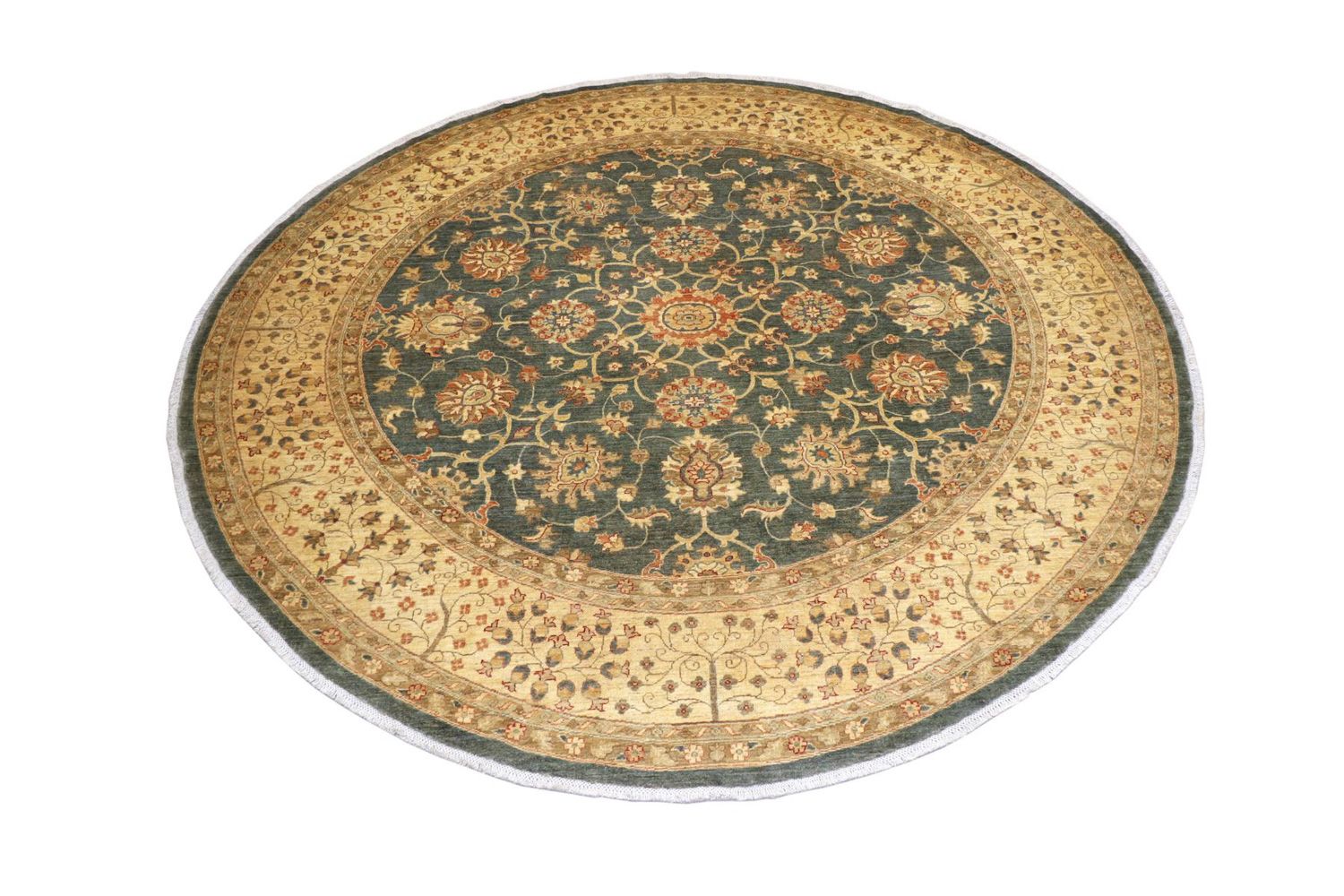 Ziegler Teppich 303 x 310 cm - grau