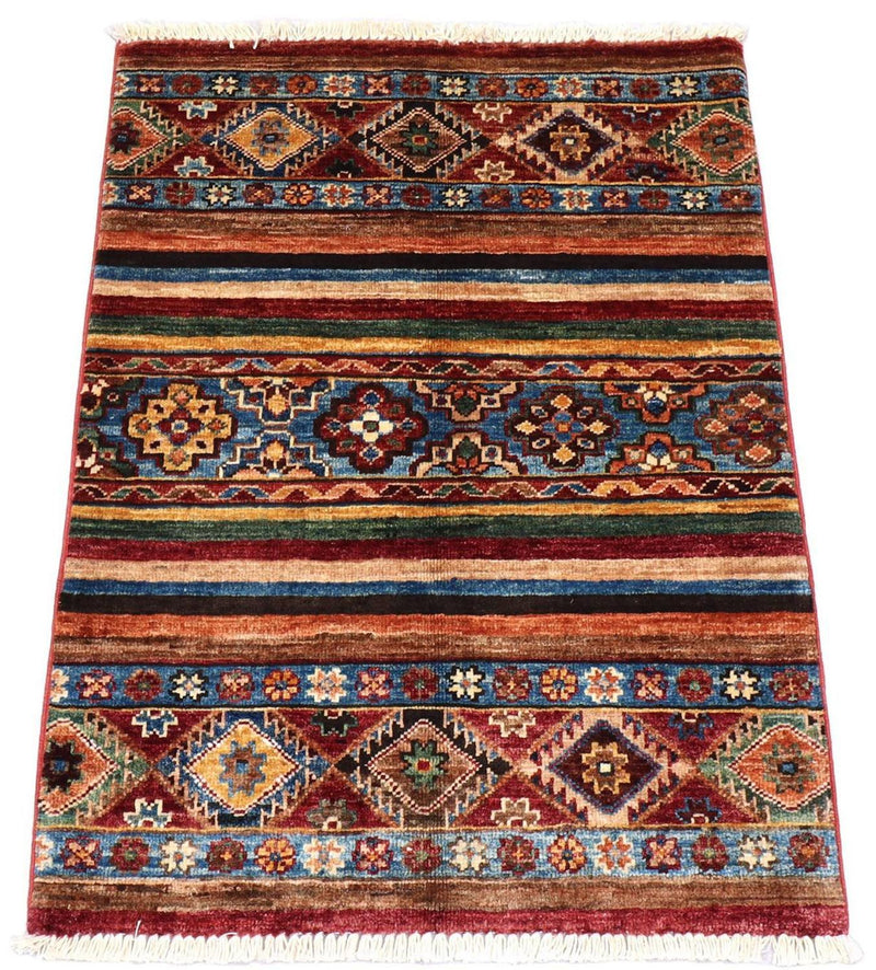 Ziegler Teppich 88 x 65 cm - rot