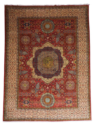 Ziegler Teppich 421 x 307 cm - rot