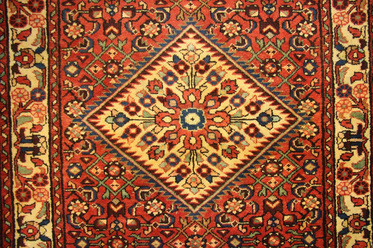 Perserteppich - Nomadic 437 x 123 cm - rot