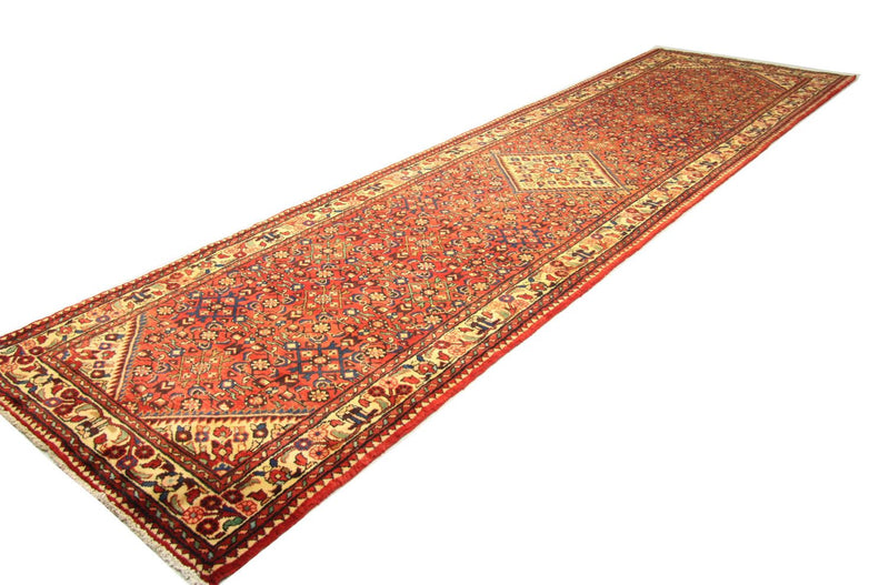 Perserteppich - Nomadic 437 x 123 cm - rot