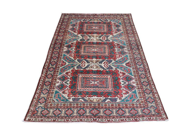 Afghan Teppich - Buchara 206 x 136 cm - beige