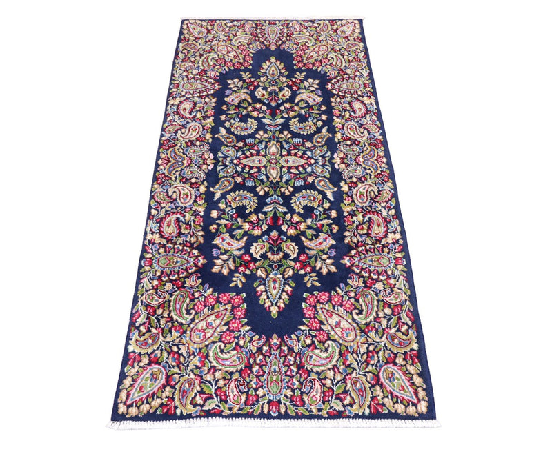 Perserteppich - Classic 186 x 89 cm - dunkelblau