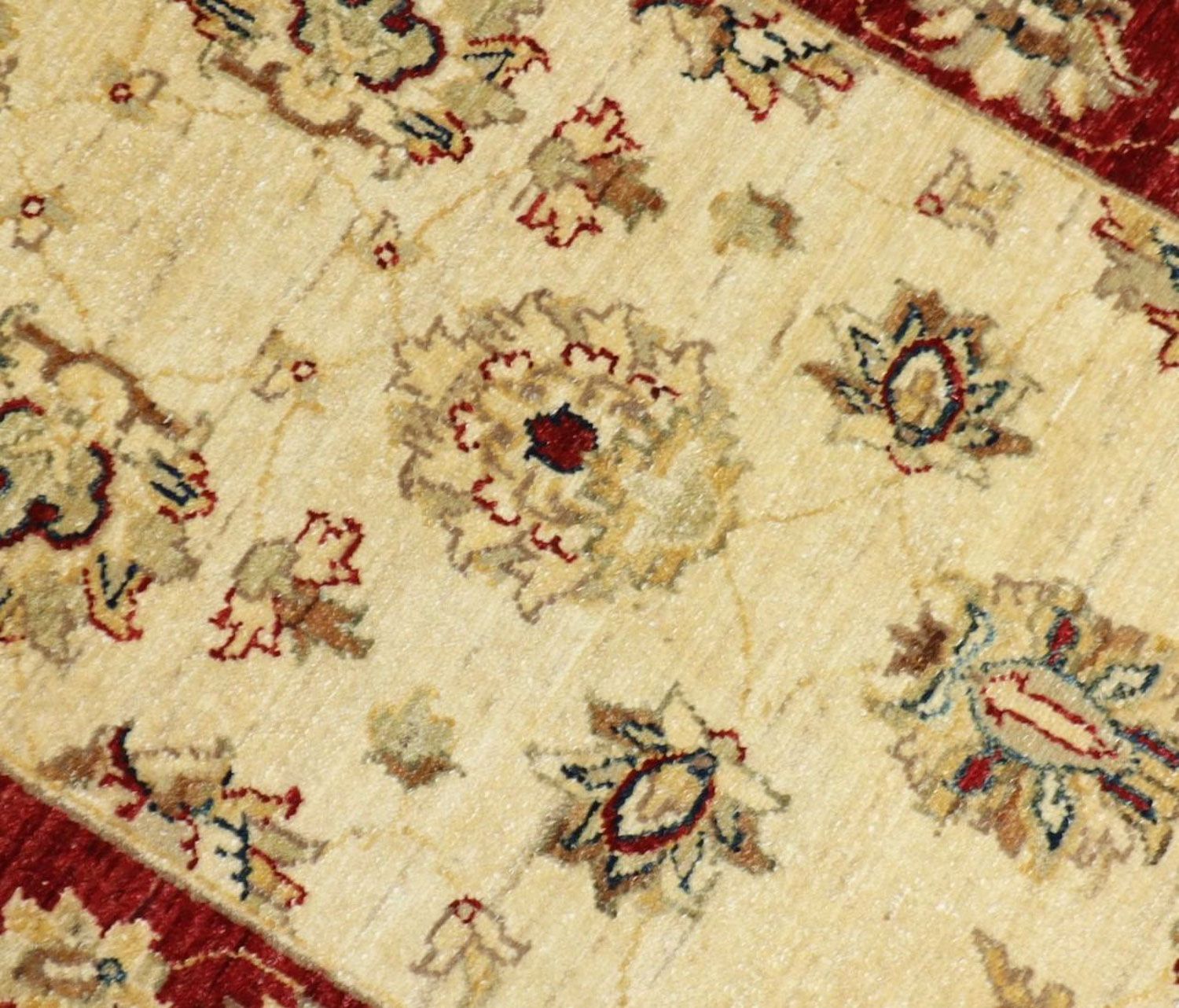 Ziegler Teppich 310 x 81 cm - dunkelrot