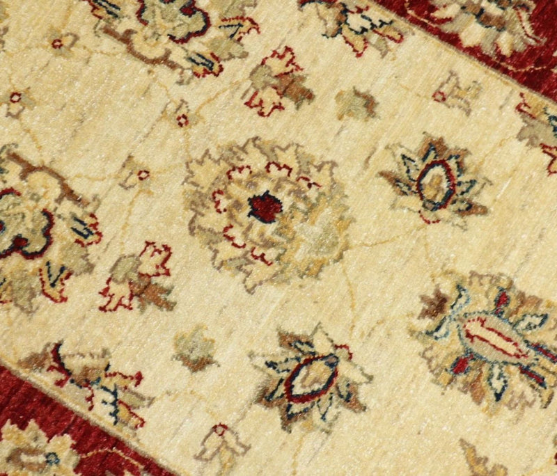 Ziegler Teppich 310 x 81 cm - dunkelrot