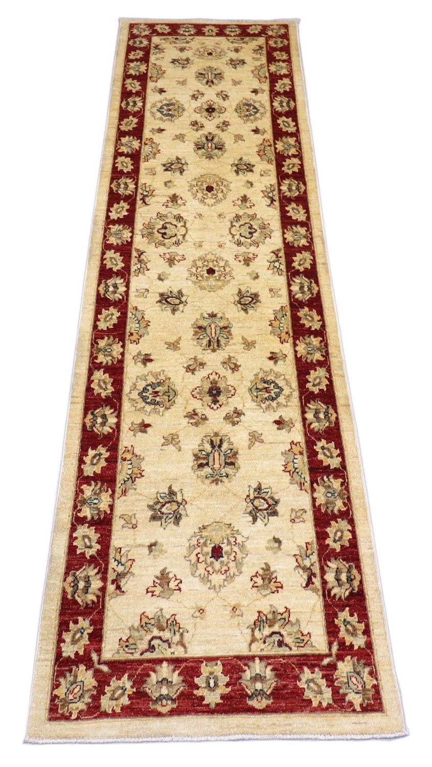 Ziegler Teppich 310 x 81 cm - dunkelrot