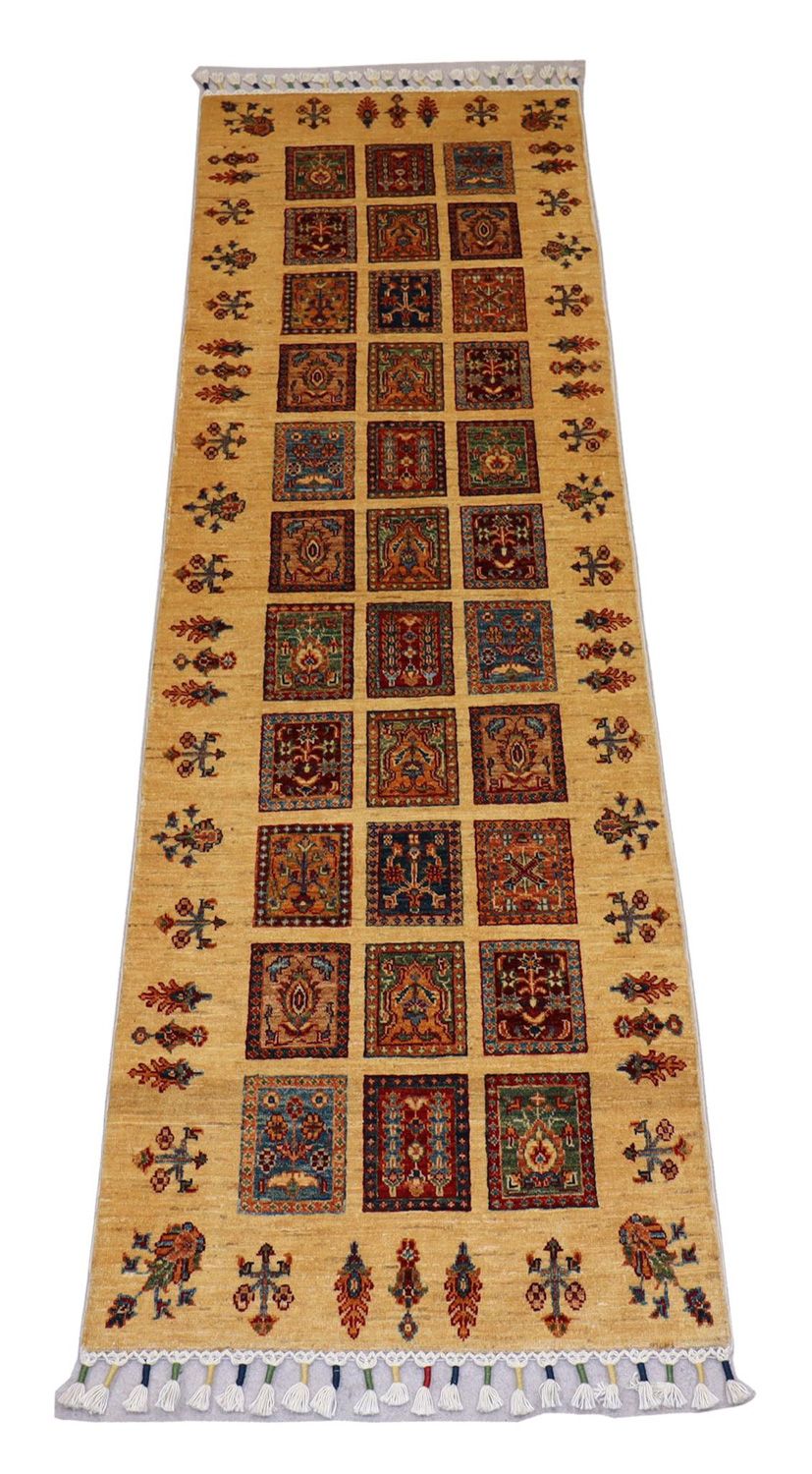 Ziegler Teppich 248 x 81 cm - dunkelrot