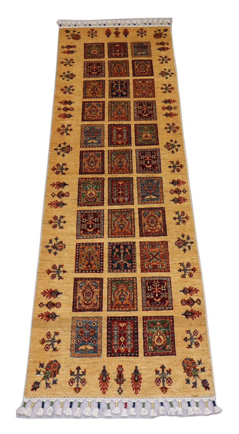 Ziegler Teppich 248 x 81 cm - dunkelrot