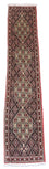 Perserteppich - Bidjar 238 x 50 cm - dunkelblau