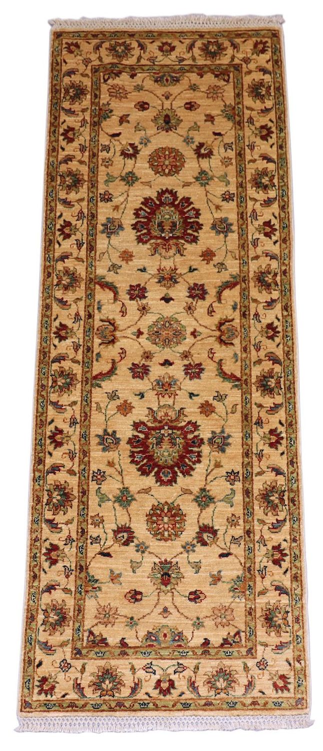 Ziegler Teppich 220 x 76 cm - beige
