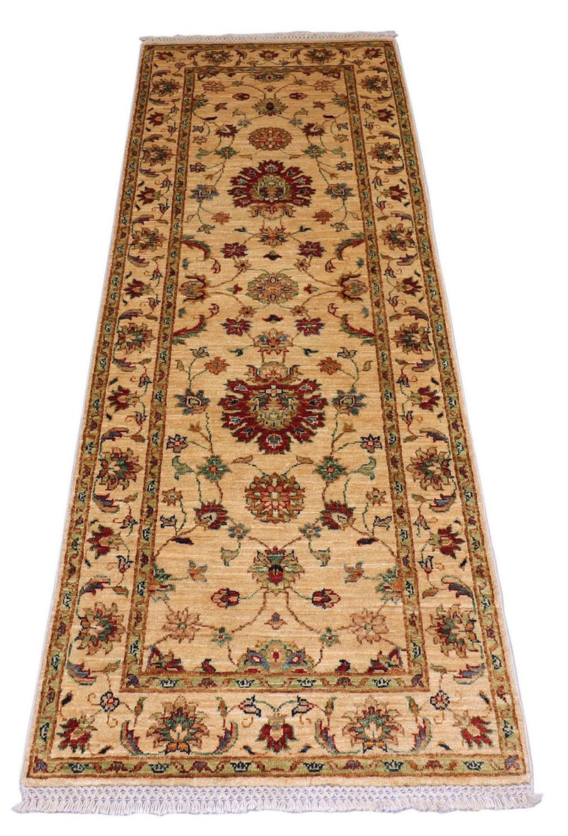 Ziegler Teppich 220 x 76 cm - beige