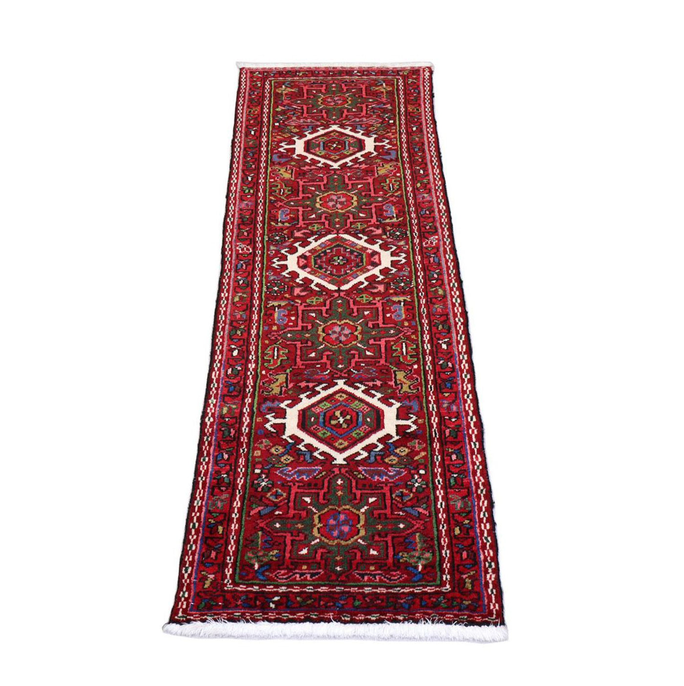 Perserteppich - Nomadic 196 x 66 cm - rot