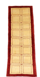 Ziegler Teppich 185 x 68 cm - beige