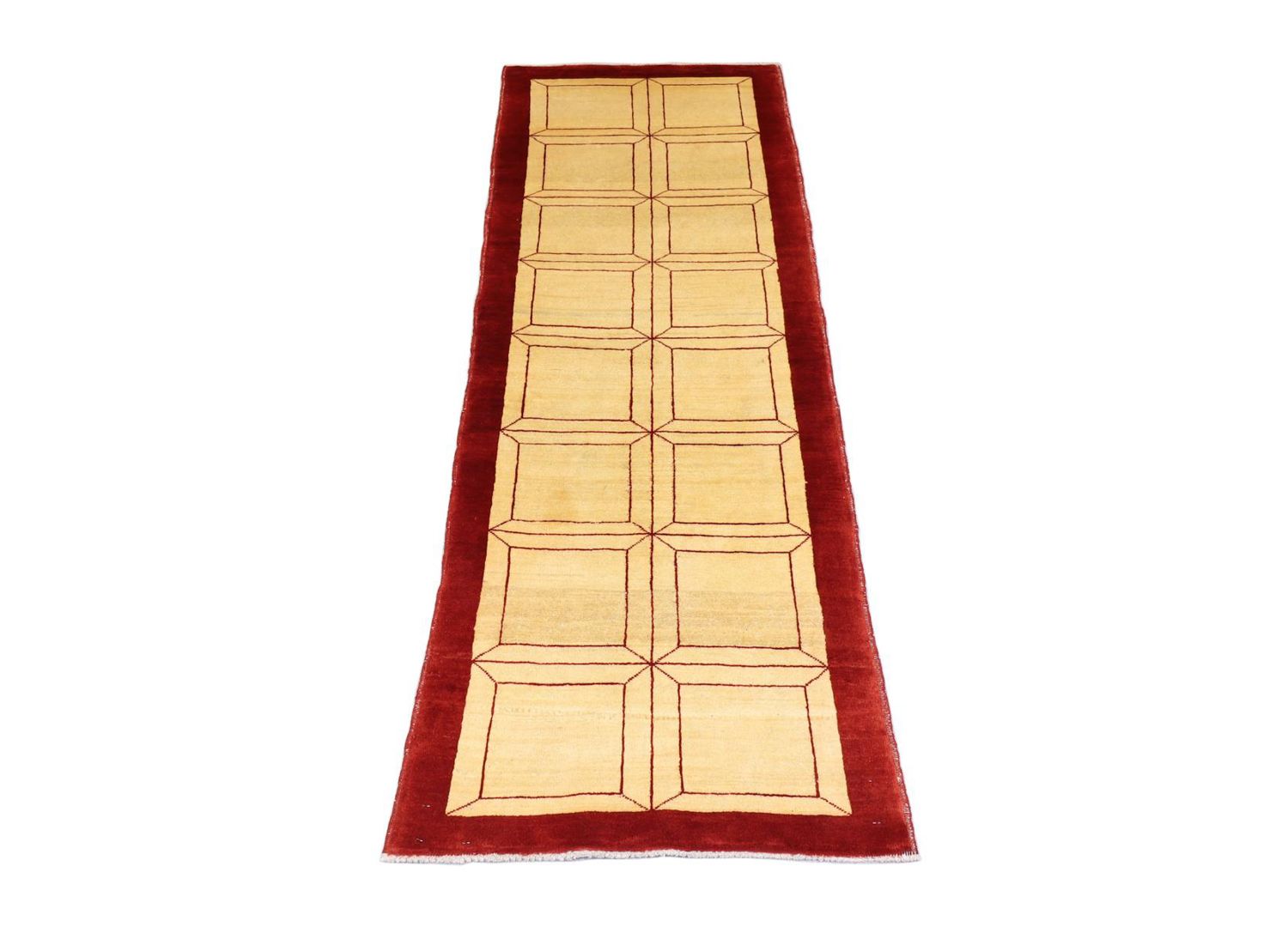 Ziegler Teppich 185 x 68 cm - beige