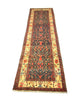 Perserteppich - Nomadic 410 x 104 cm - blau