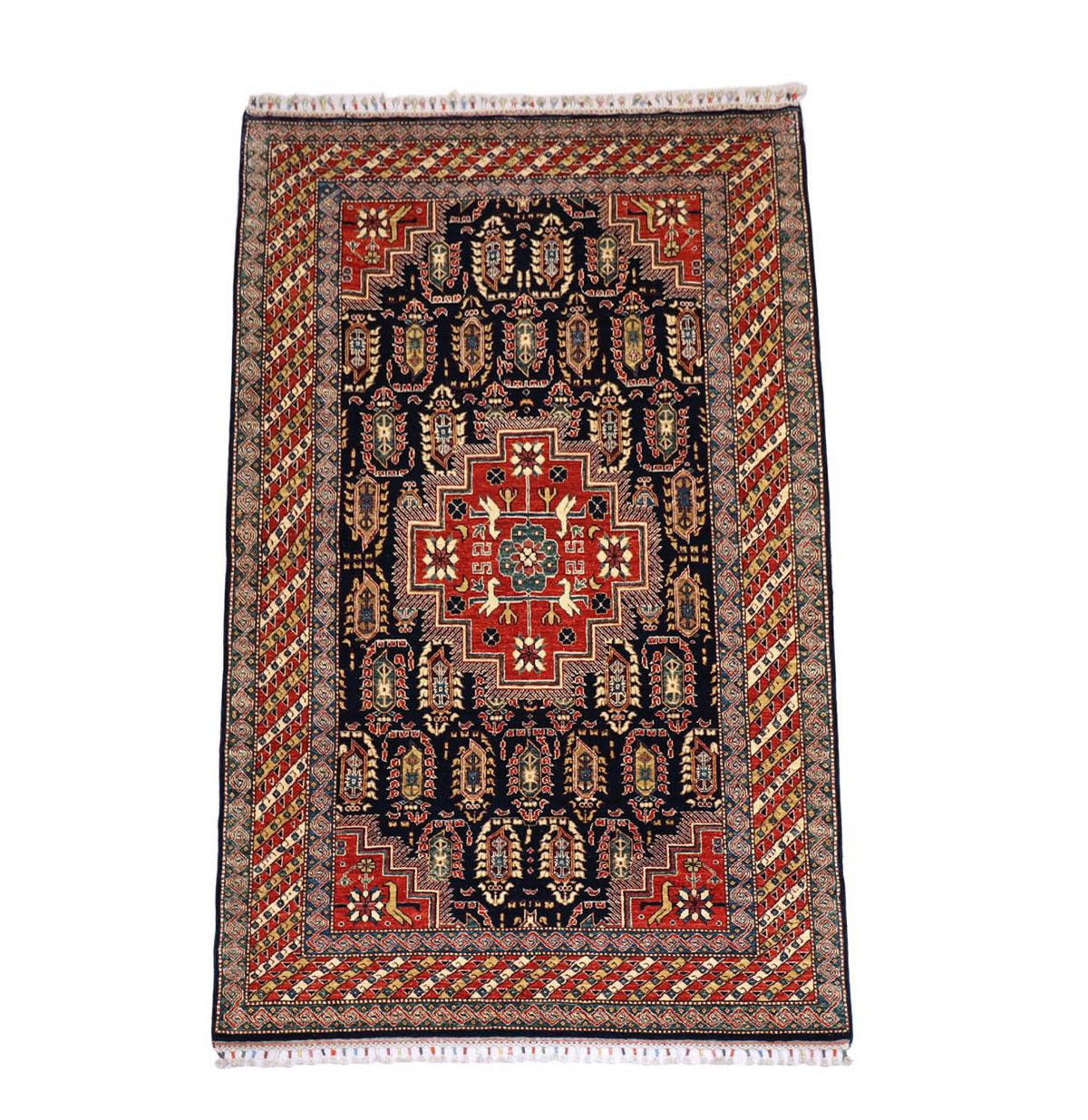 Ziegler Teppich 268 x 175 cm - dunkelblau