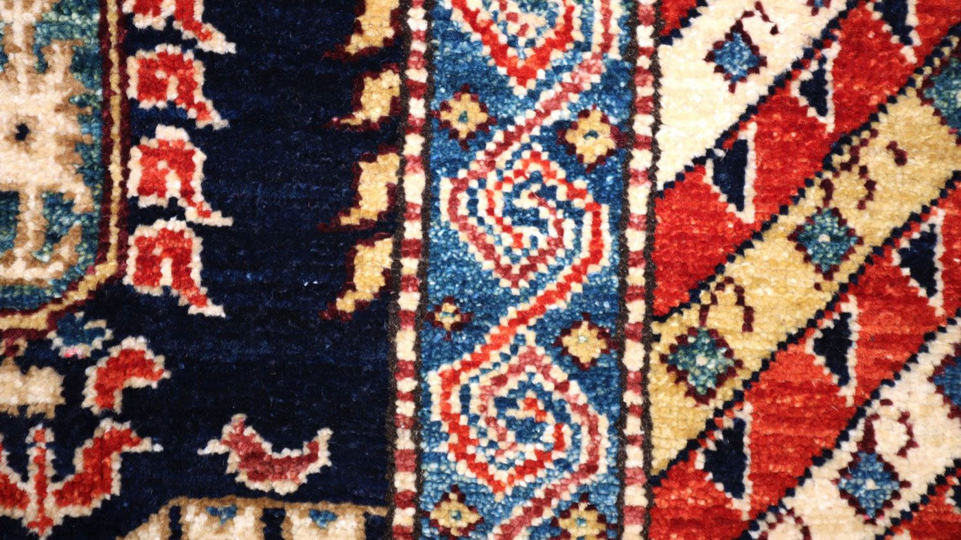 Ziegler Teppich 268 x 175 cm - dunkelblau