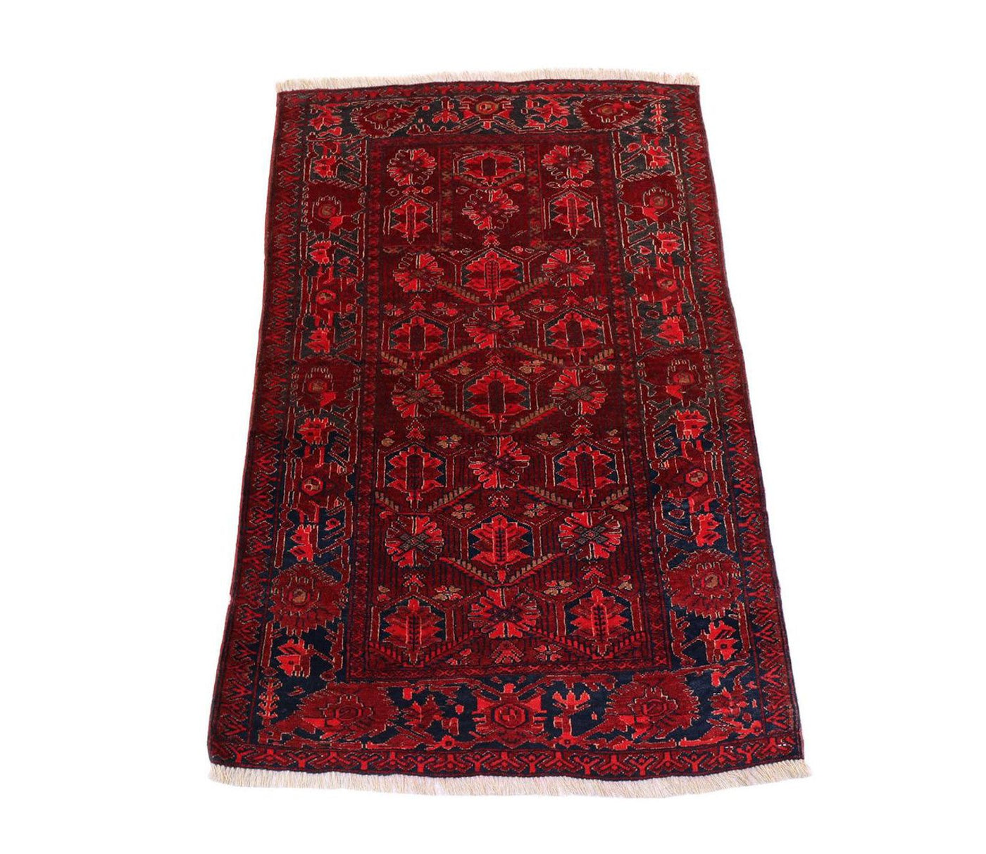 Afghan Teppich 119x76cm - Orientteppich