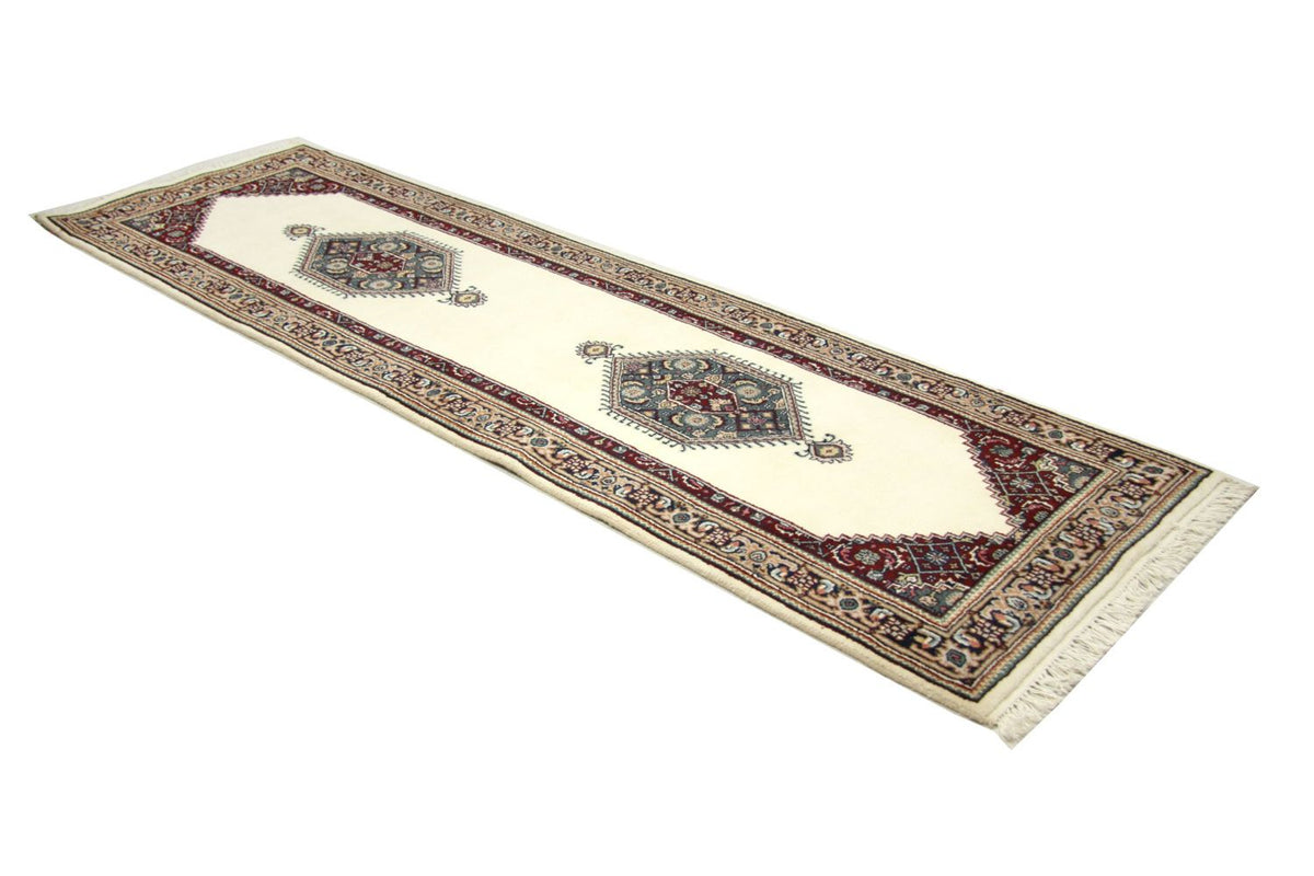 Orientteppich - Bidjar - Indus 263 x 77 cm - beige