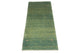 Gabbeh Teppich - Perser 247 x 90 cm - grün