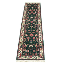 Orientteppich - Bidjar - Indus 303 x 78 cm - blau