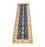 Ziegler Teppich 315 x 78 cm - blau