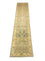Ziegler Teppich 352 x 70 cm - blau