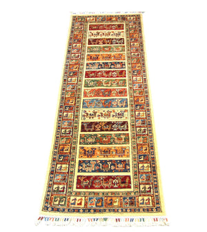 Ziegler Teppich - Ariana 258 x 82 cm - mehrfarbig