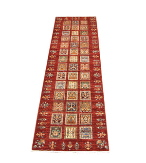 Ziegler Teppich 292 x 84 cm - rot