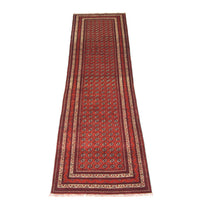 Afghan Teppich - Buchara 339 x 84 cm - rot