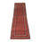 Afghan Teppich - Buchara 339 x 84 cm - rot