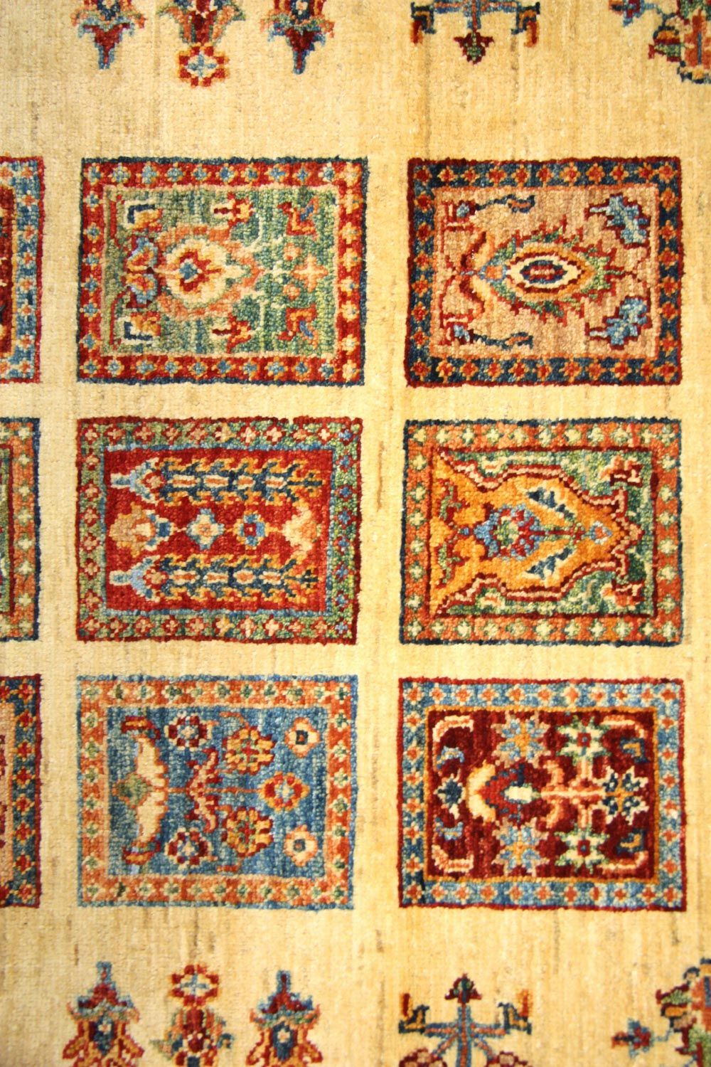 Ziegler teppich - Bachtiari 248 x 81 cm - gold