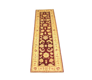 Ziegler Teppich 291 x 80 cm - rot