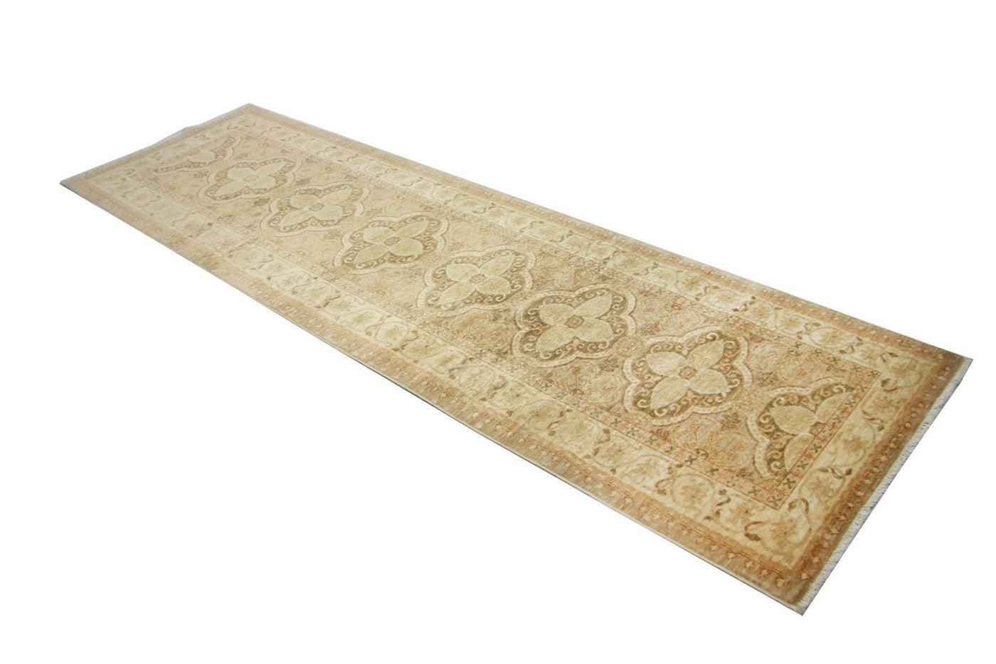 Ziegler Teppich 324 x 97 cm - braun