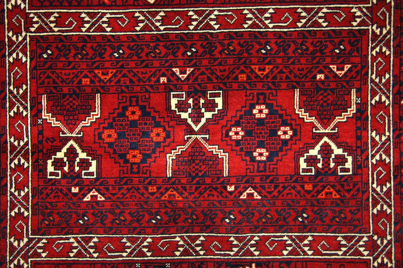 Afghan Teppich 250 x 166 cm - rot